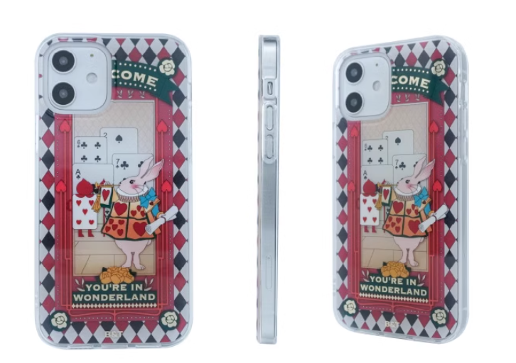 赤うさぎのワンダーランド気分iPhoneケース