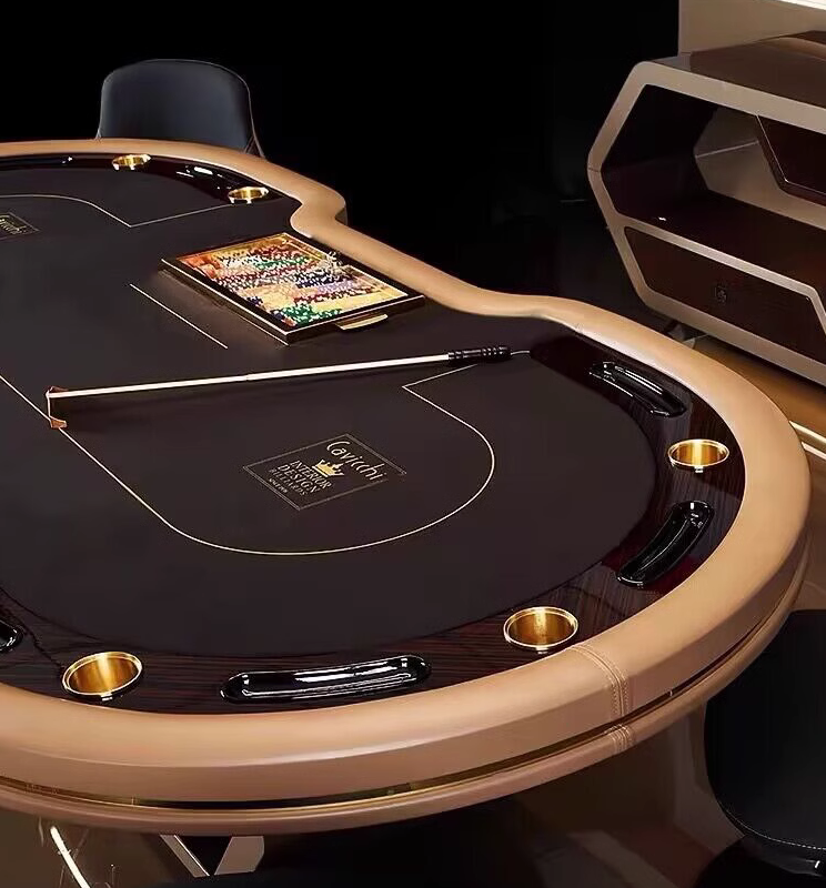 黒金高級ポーカーテーブル