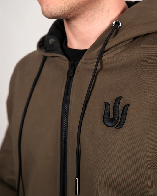 緑色のスウェット