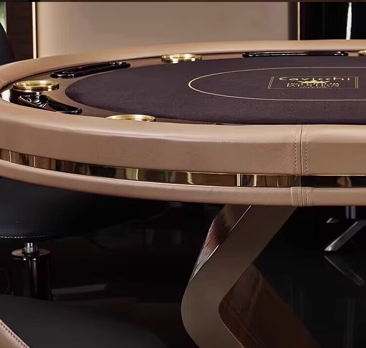 黒金高級ポーカーテーブル