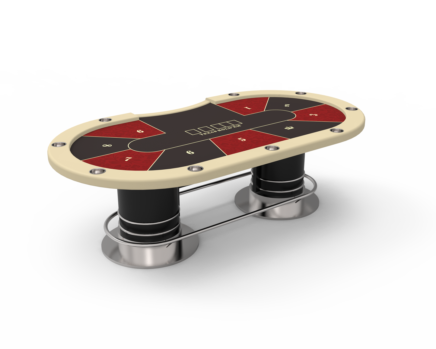 本革ポーカーテーブル