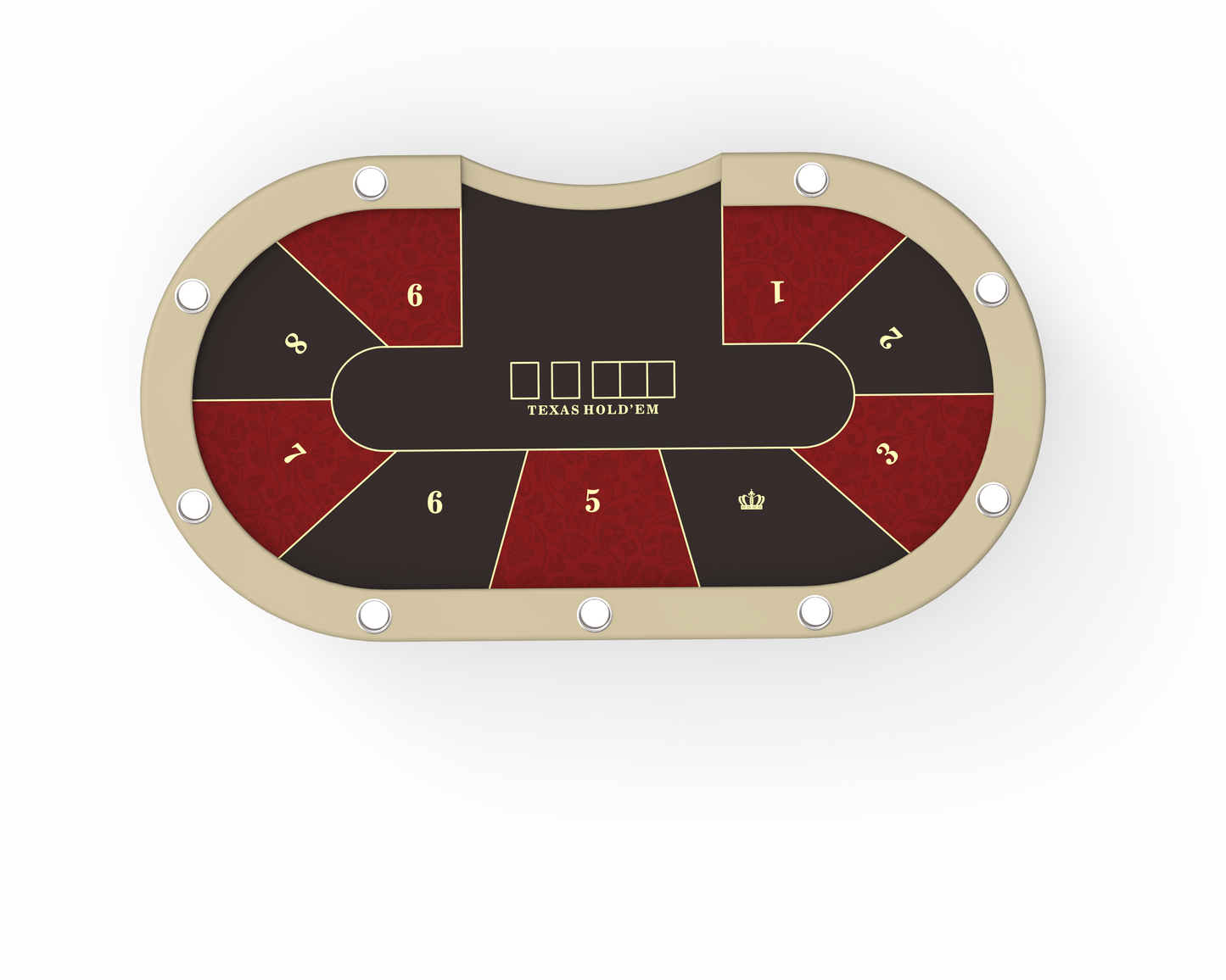 本革ポーカーテーブル