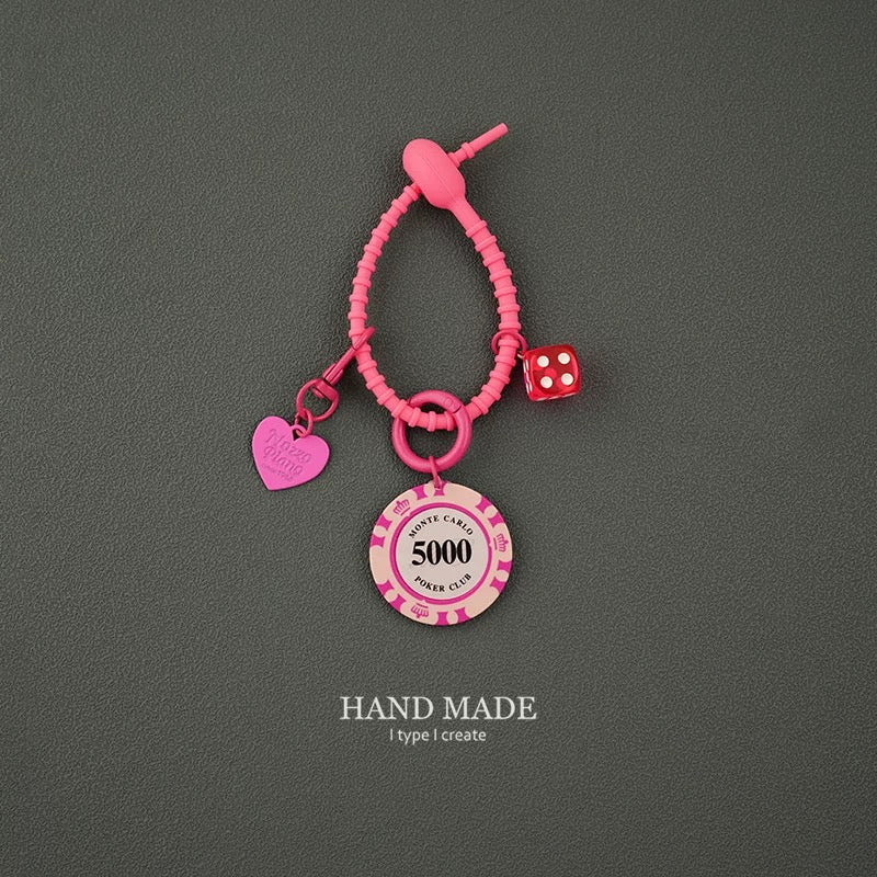 額面5000チップキーホルダー