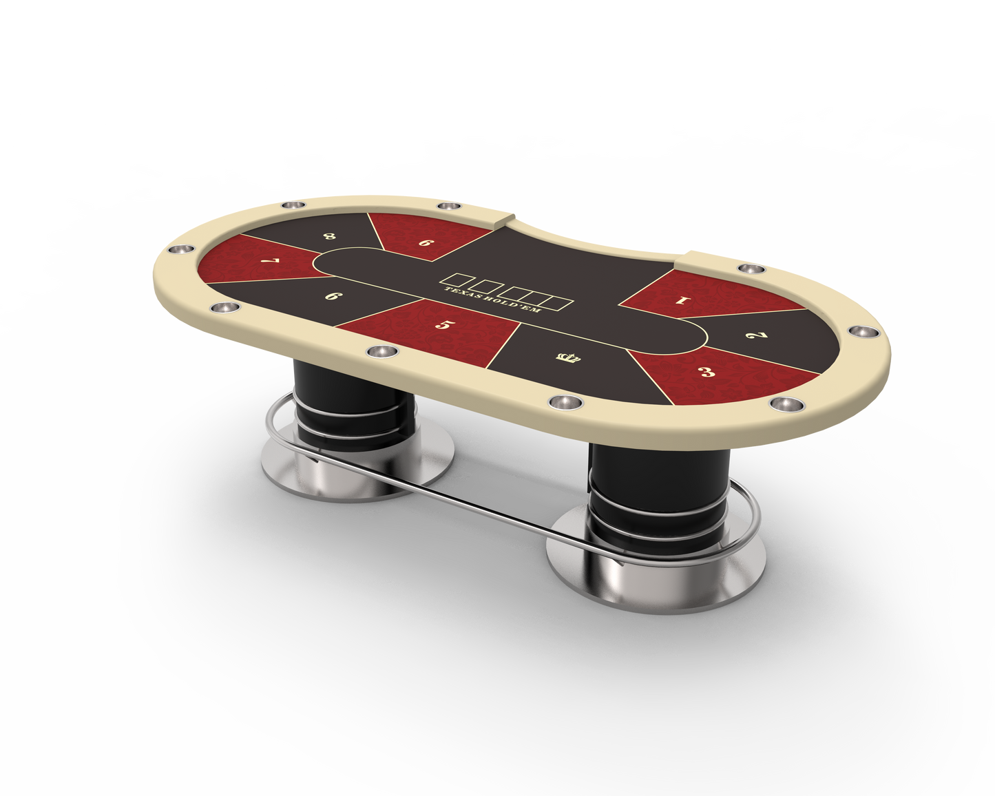 本革ポーカーテーブル