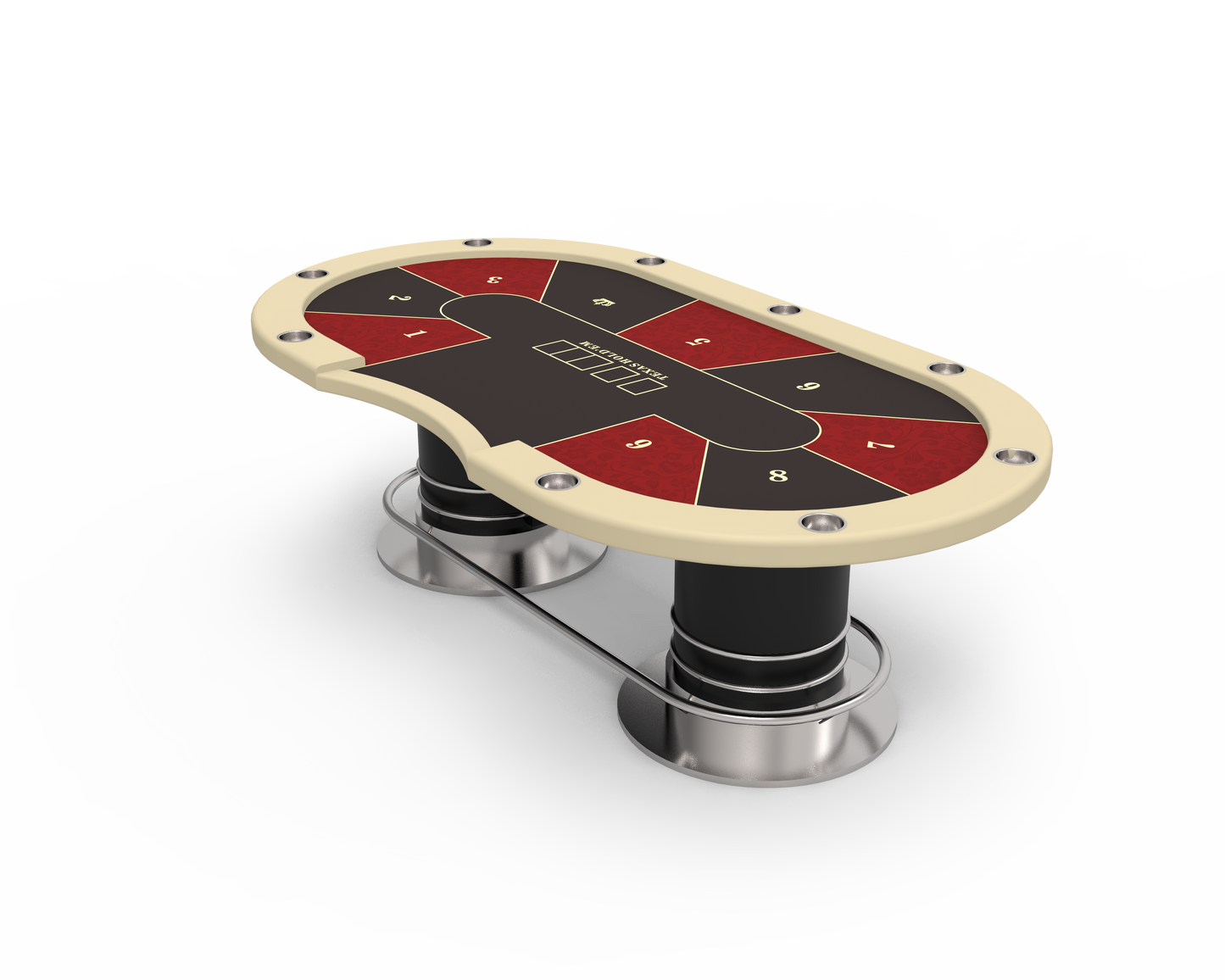 本革ポーカーテーブル