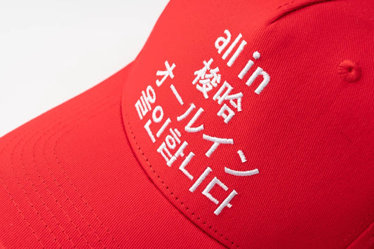 オールイン 野球帽