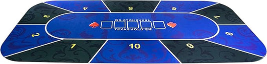 テーブルマット・テキサスホールデム(青S)