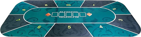 テーブルマット・テキサスホールデム(緑S)