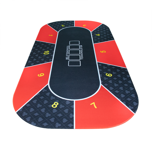 テーブルマット・テキサスホールデム(赤L)