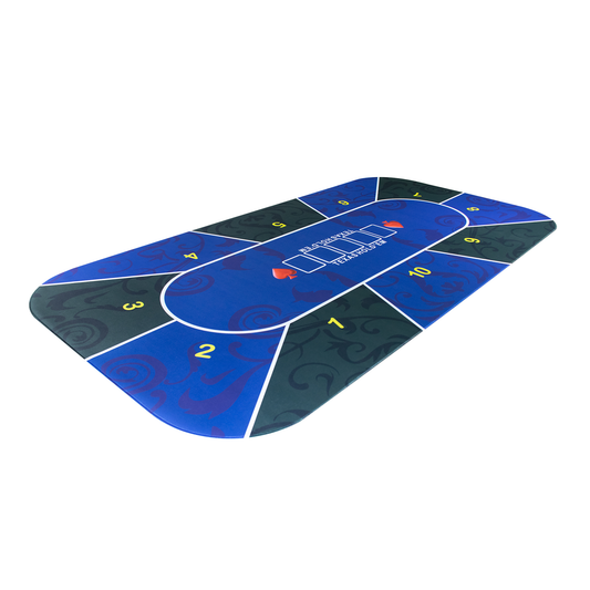 テーブルマット・テキサスホールデム(青L)